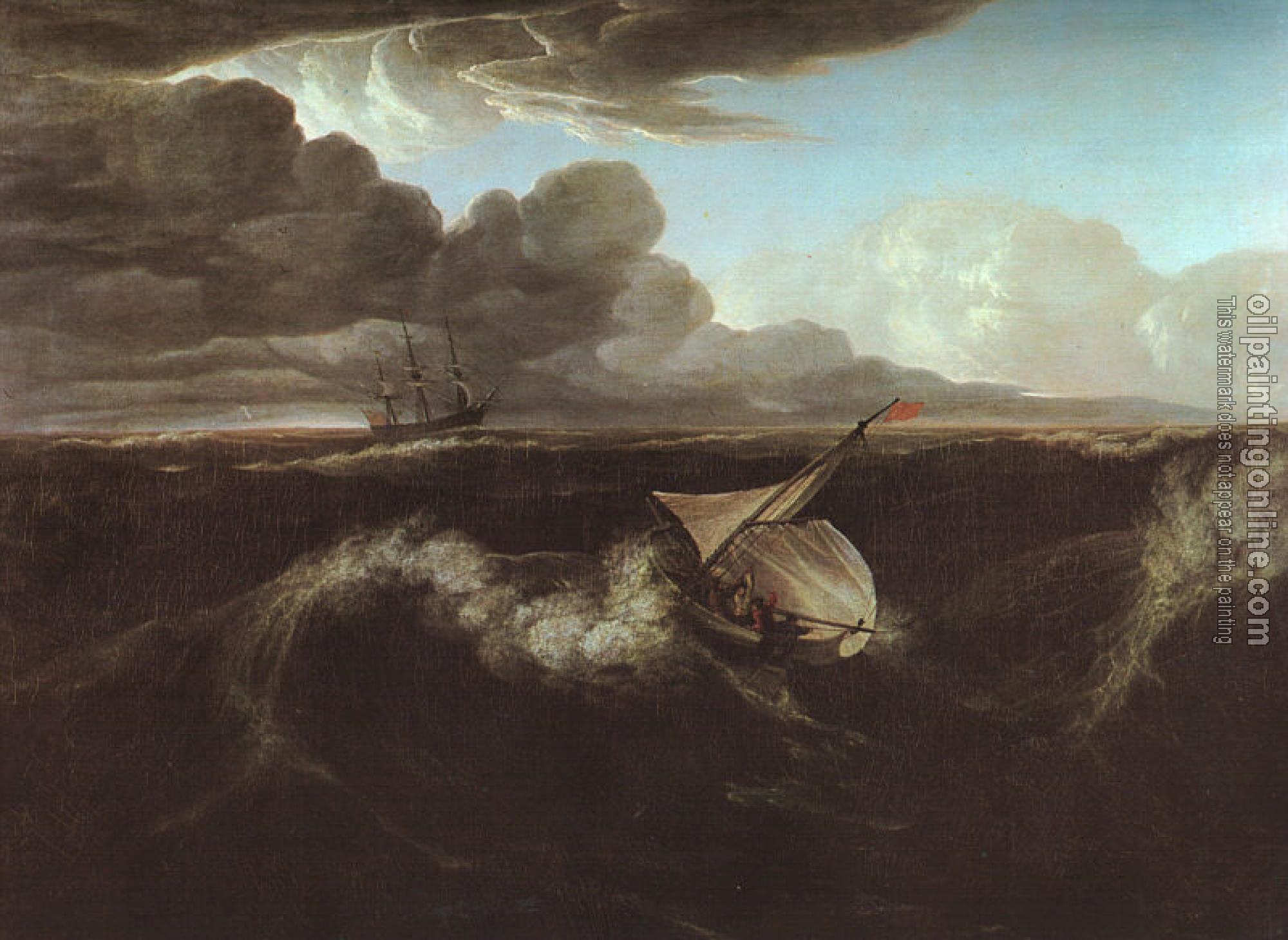 Allston, Washington - Storm Rising at Sea